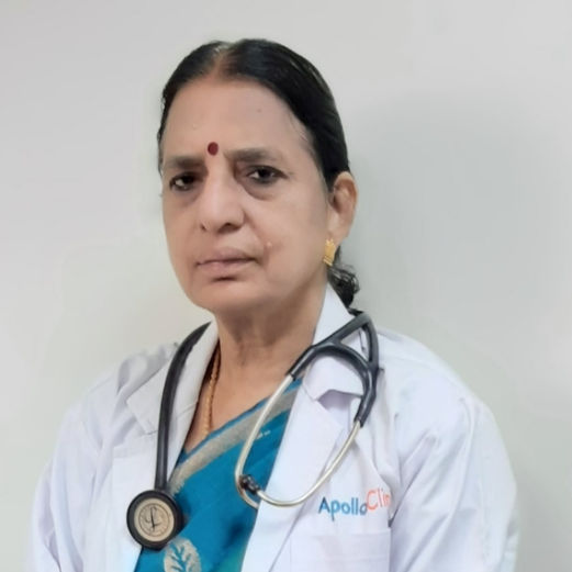 Dr. Padmini M, General Physician/ Internal Medicine Specialist in vyasarpadi chennai